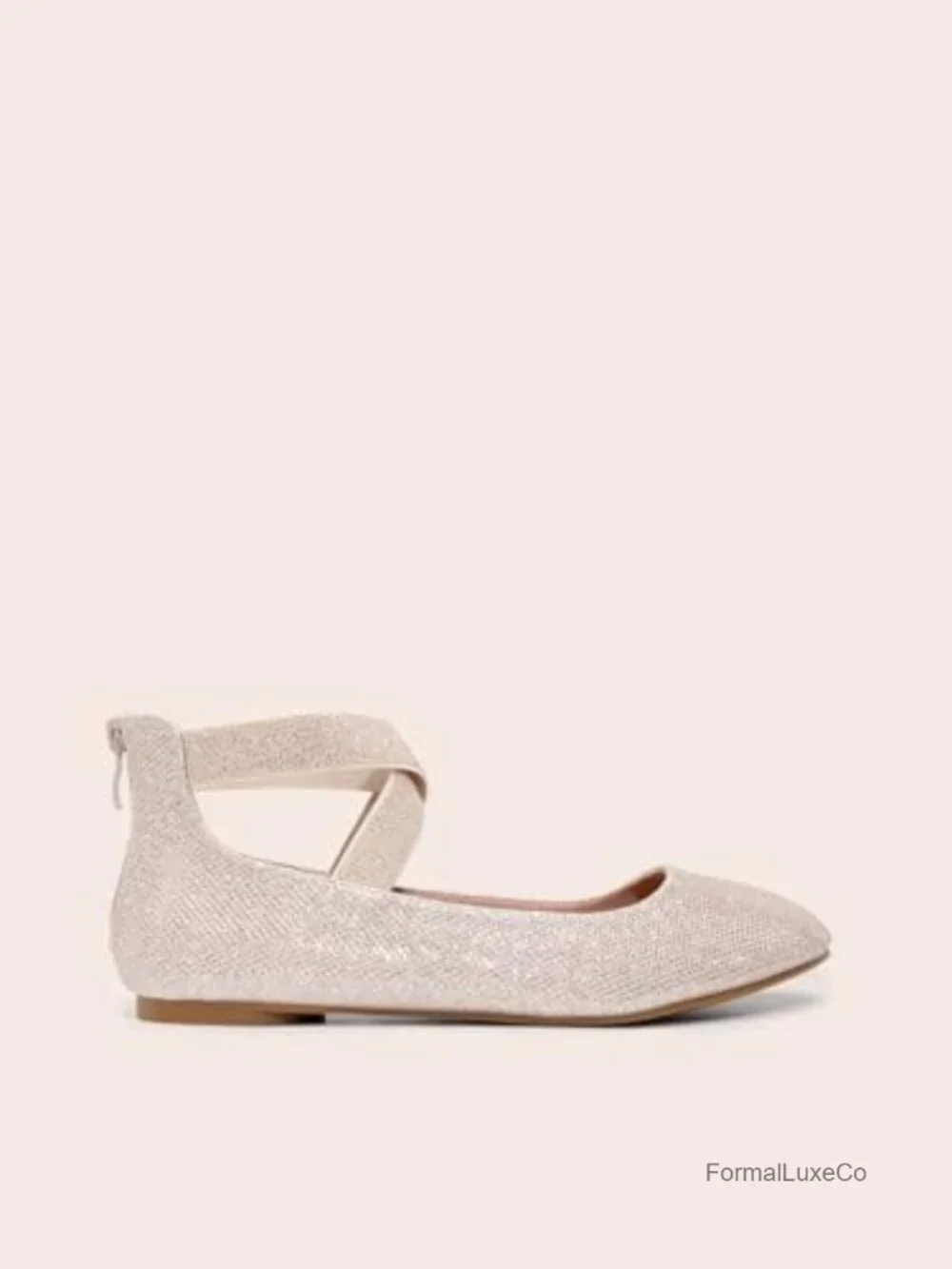 Comfortable Fashion Elastic Ankle Straps Flats Shoes